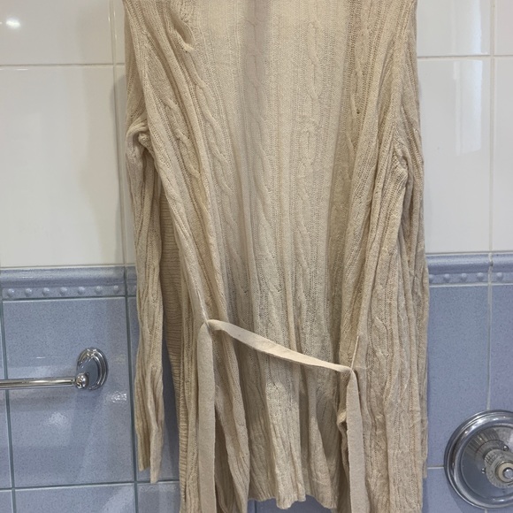 Love & Legend Beige Wool Knit Cardigan - Picture 3 of 4